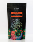 A bag of single origin Rwanda coffee from the Agasake Women's Group, from Swelter Coffee Roasters