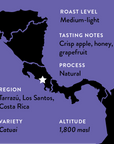 Mayra's Costa Rica | Medium-Light Roast