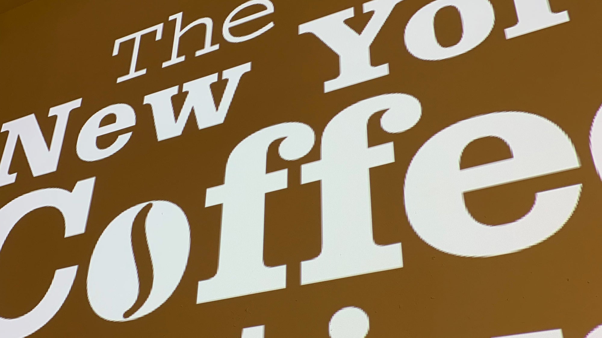 Panel speaking at the NY Coffee Fest 2022